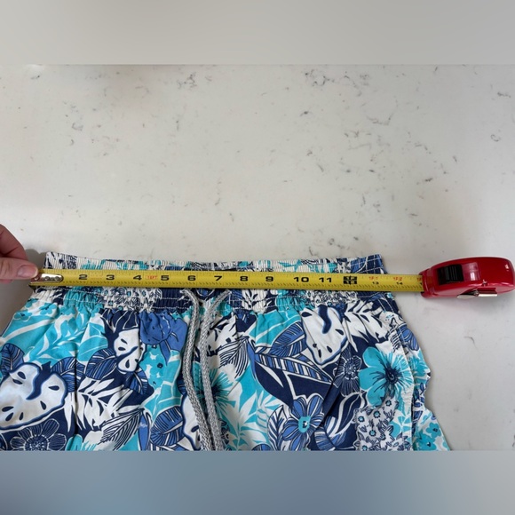 Vilebrequin Kids Swim Trunks - Blue and White - Picture 6 of 7